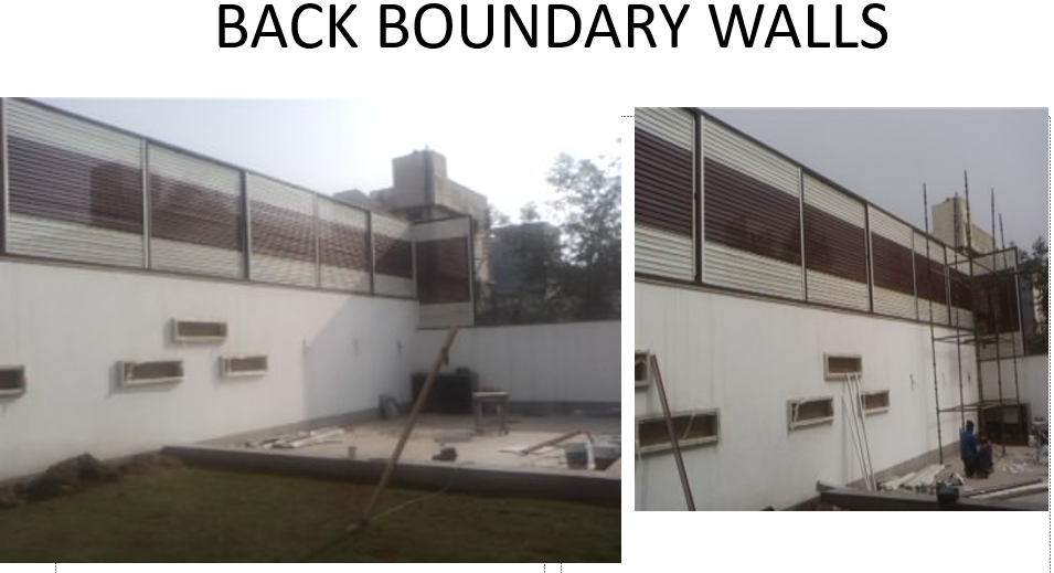 Aluminium louvre installation – louvres6