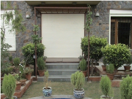 Motorised aluminium roller shutter – shutter1