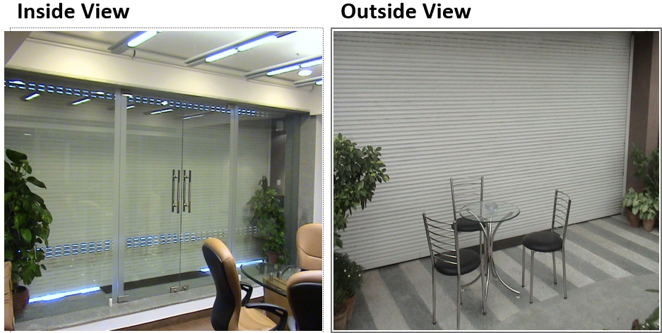 Motorised aluminium roller shutter – shutter4