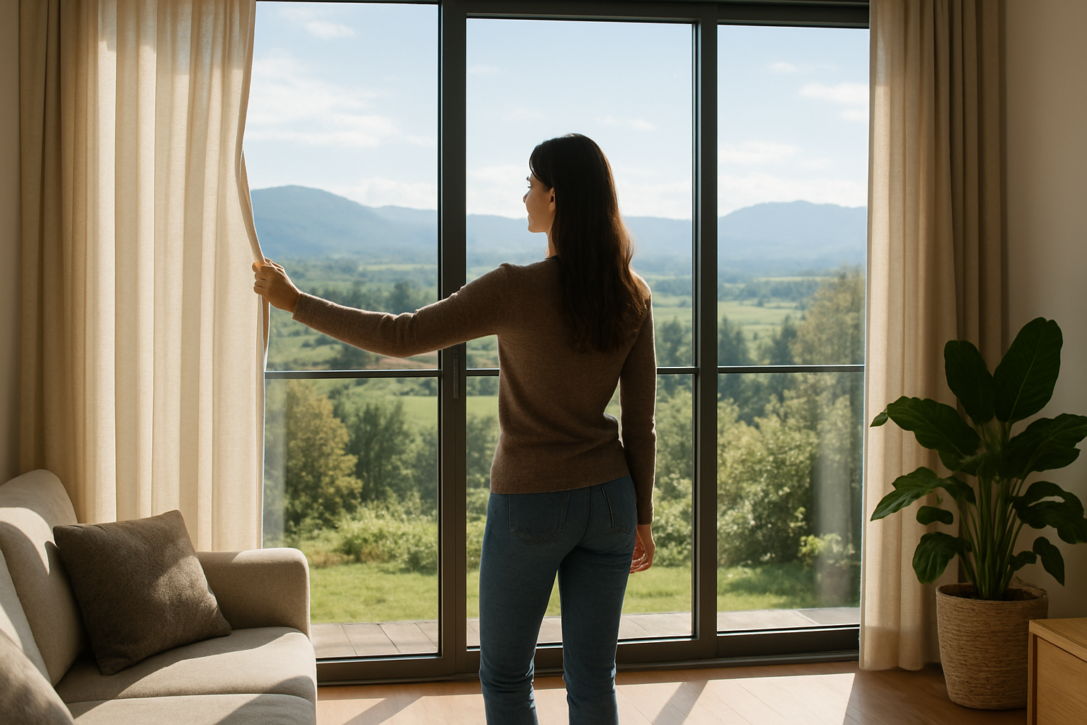 Motorized Curtain Tracks: The Perfect Blend of Comfort and Modern Living